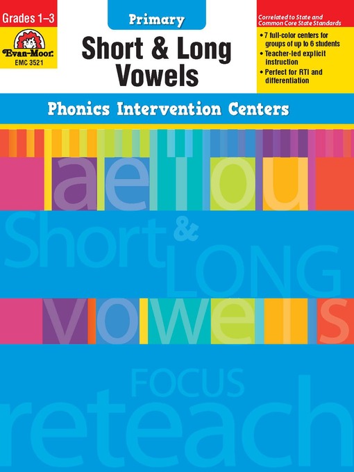 Title details for Short and Long Vowels by Evan-Moor Educational Publishers - Available